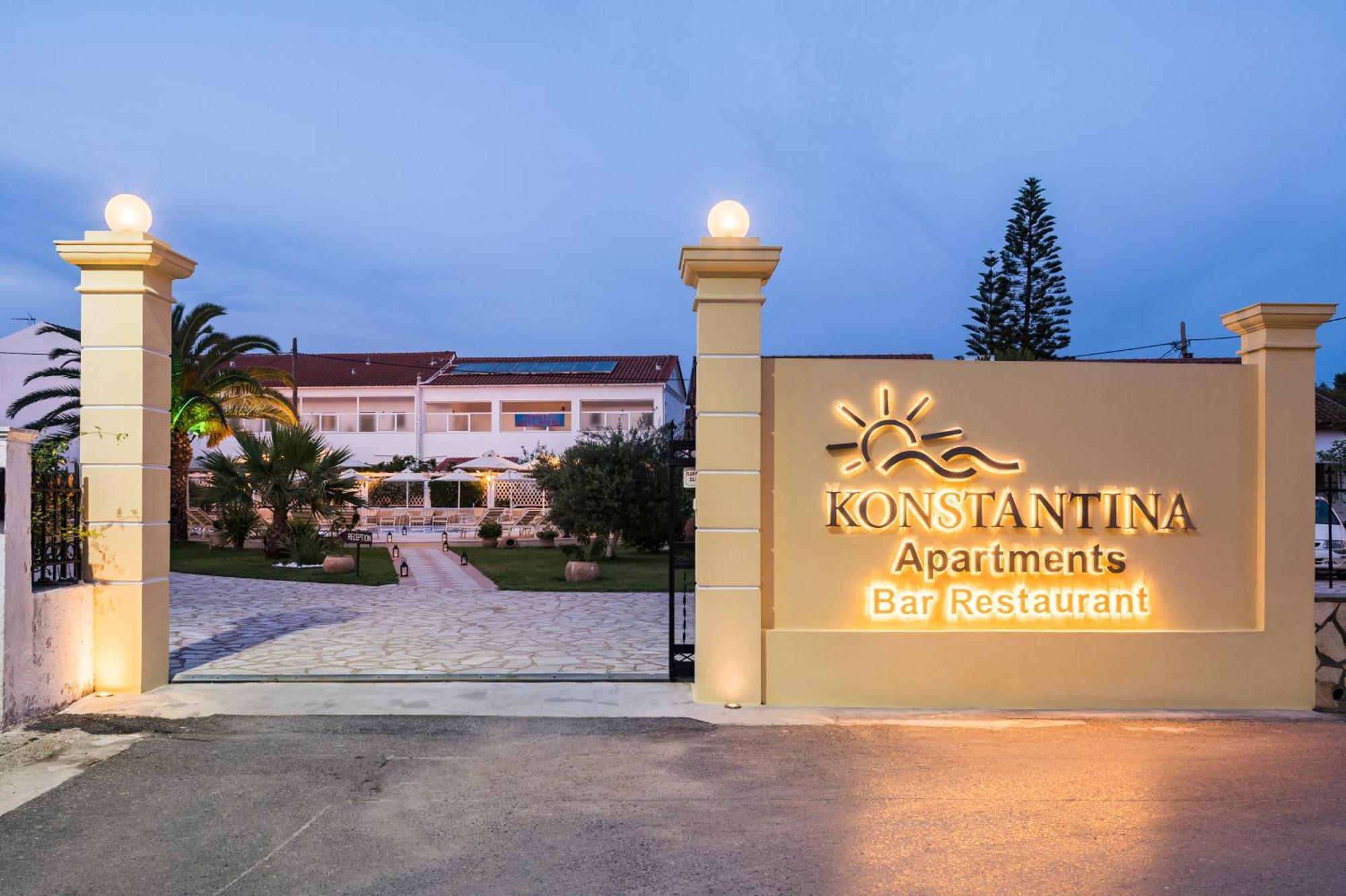 Konstantina Apartments Kávos Exteriör bild